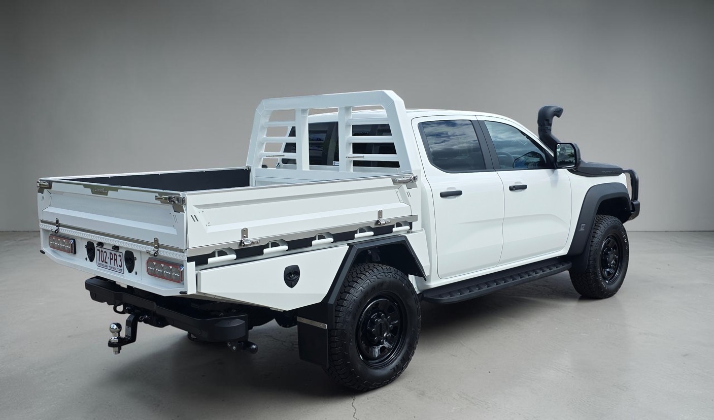 Dual Cab Heavy Duty Aluminium Tray