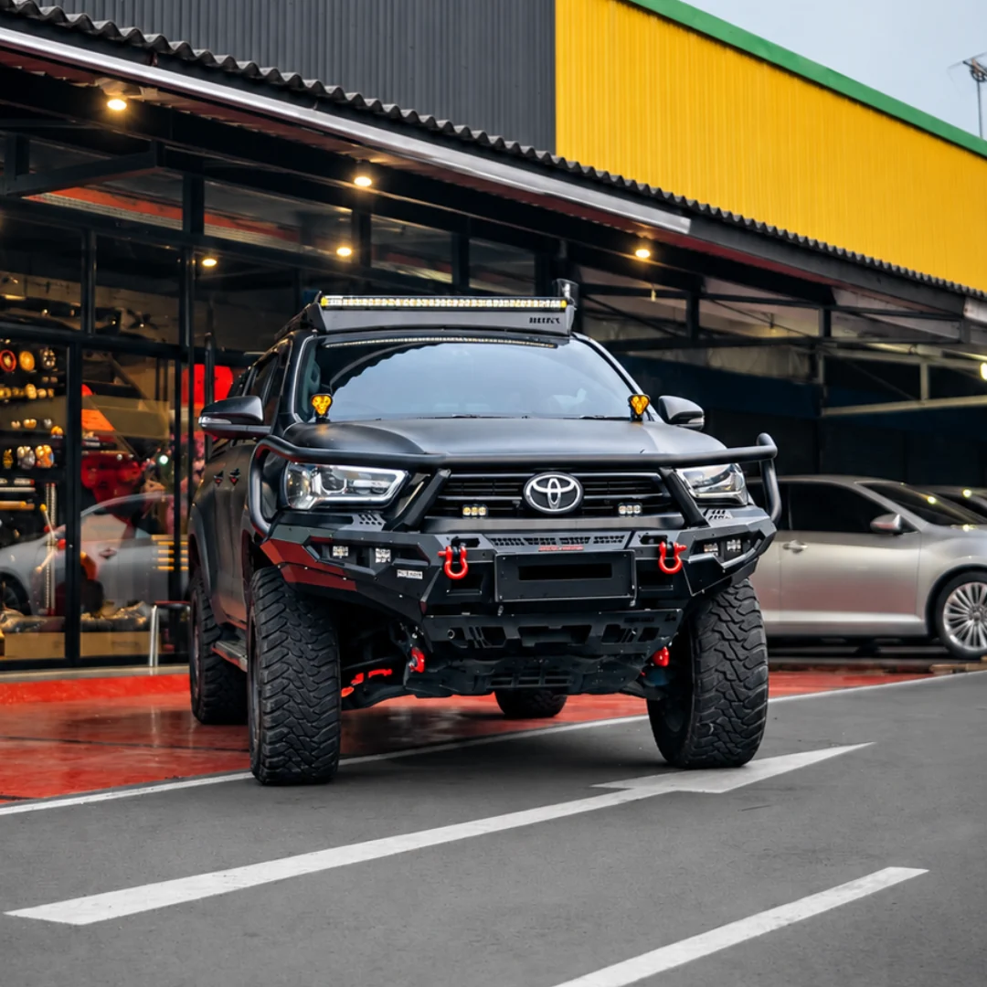Spartan Hoop Bull Bar Toyota Hilux N80 Facelift 2020-2024 - Image 3
