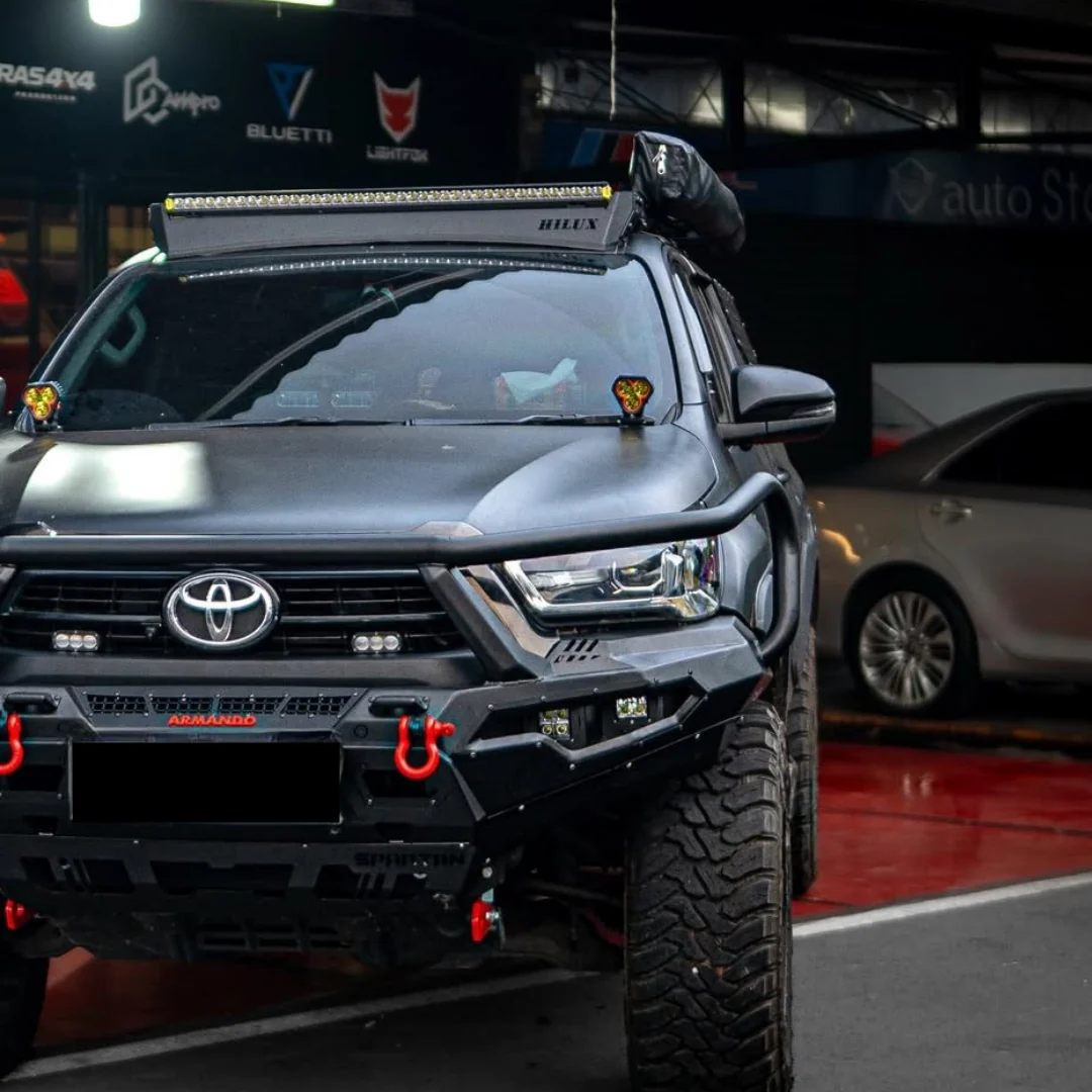 Spartan Hoop Bull Bar Toyota Hilux N80 Facelift 2020-2024 - Image 2