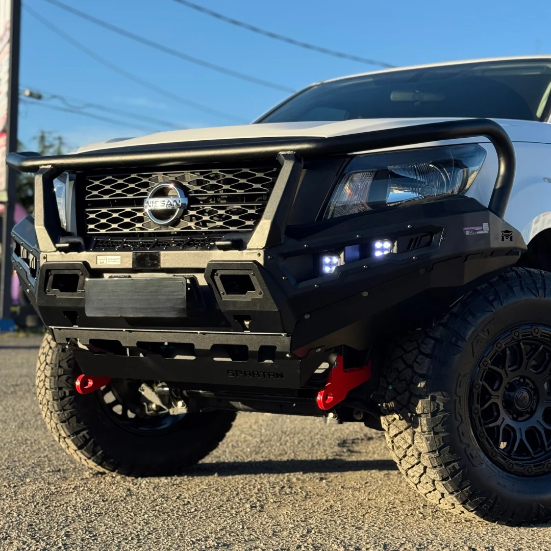 Spartan Hoop Bull Bar to Suit Nissan Navara NP300/D23 & PRO-4X 2021–2025 - Image 2