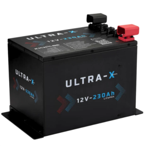 KickAss Smart 12V 230Ah Ultra-X Lithium Compact Deep Cycle Battery LiFePO4