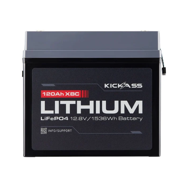 KickAss 12V 120Ah Lithium Compact Deep Cycle Battery LiFePO4 - Image 5