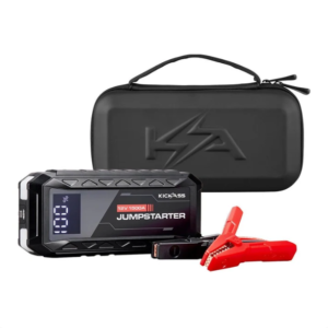 KickAss 12V, 1500A Portable Car Jump Starter with Power Bank - 3000A Peak